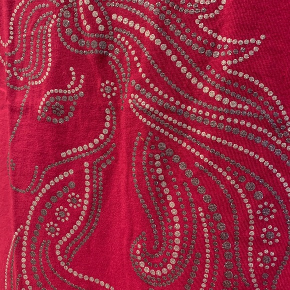 **Girls - Dark pink, Unicorn shortsleeved tee!** - Picture 2 of 5